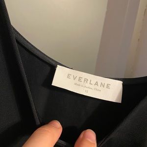 Black Everlane Go Weave midi dress
